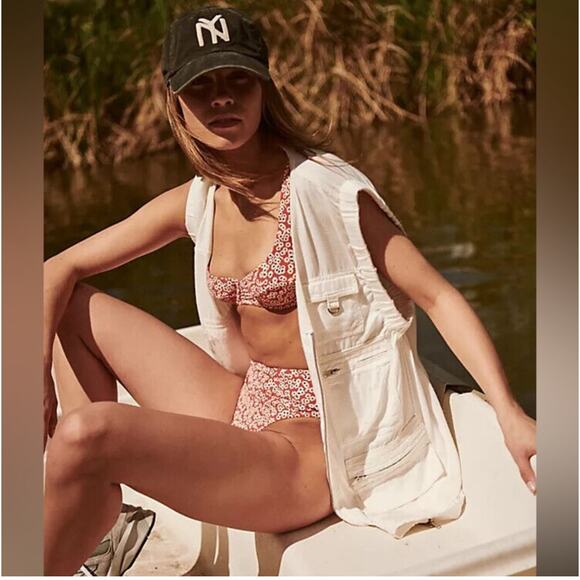 Free people movement hang time white vest‎ size small - Picture 2 of 12